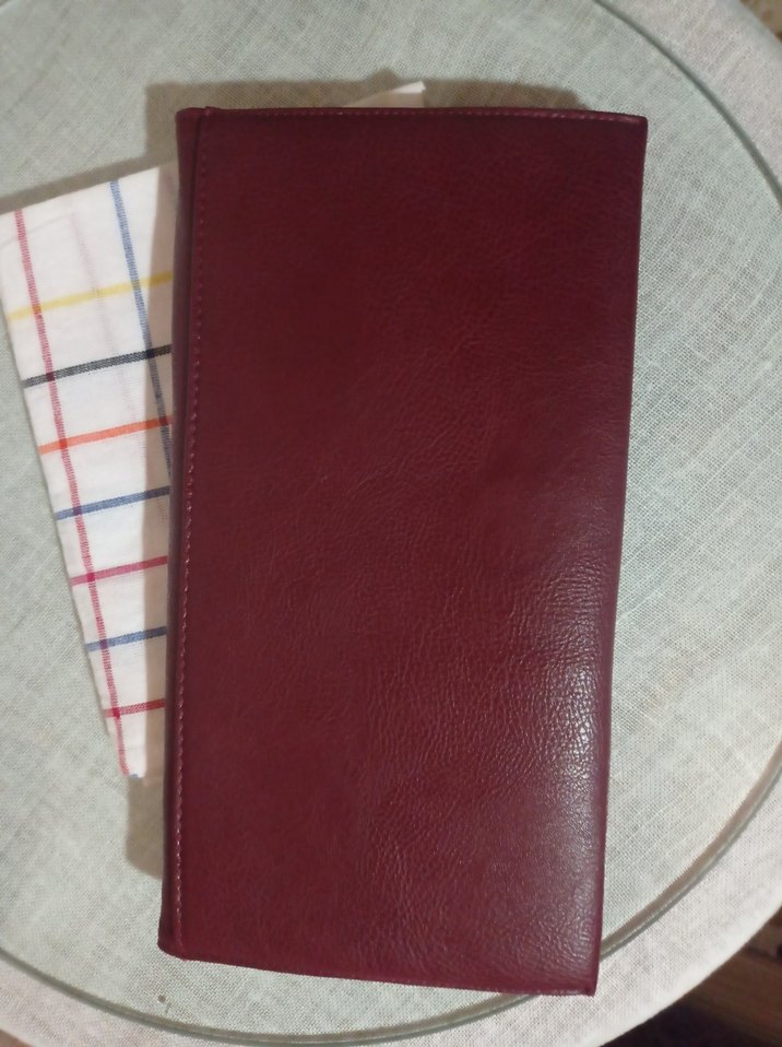 Bordo Deri Tokalı Kadın Portföy Çanta - Görsel 2