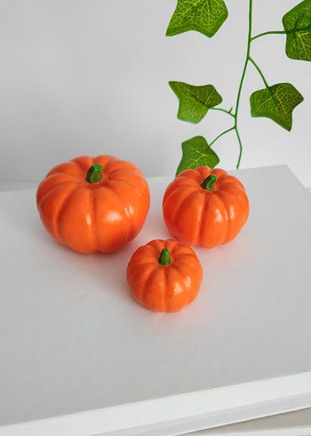 Büyük Boy Bal Kabağı Dekoratif Set - Görsel 2