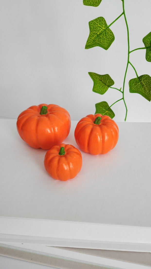 Büyük Boy Bal Kabağı Dekoratif Set - Görsel 3