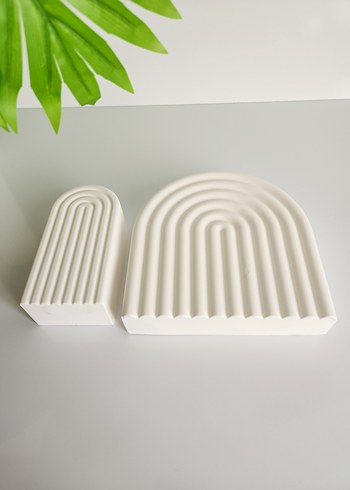 2'li Arch Soyut Dekoratif Obje - Görsel 4