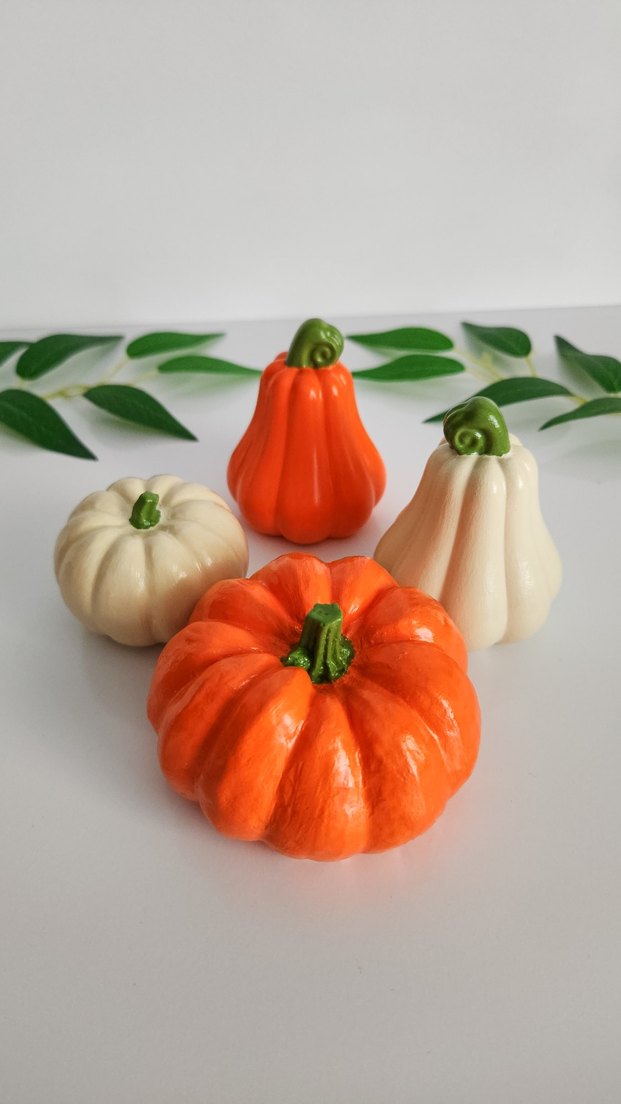 Bal Kabağı 4'lü Dekoratif Obje - Görsel 3