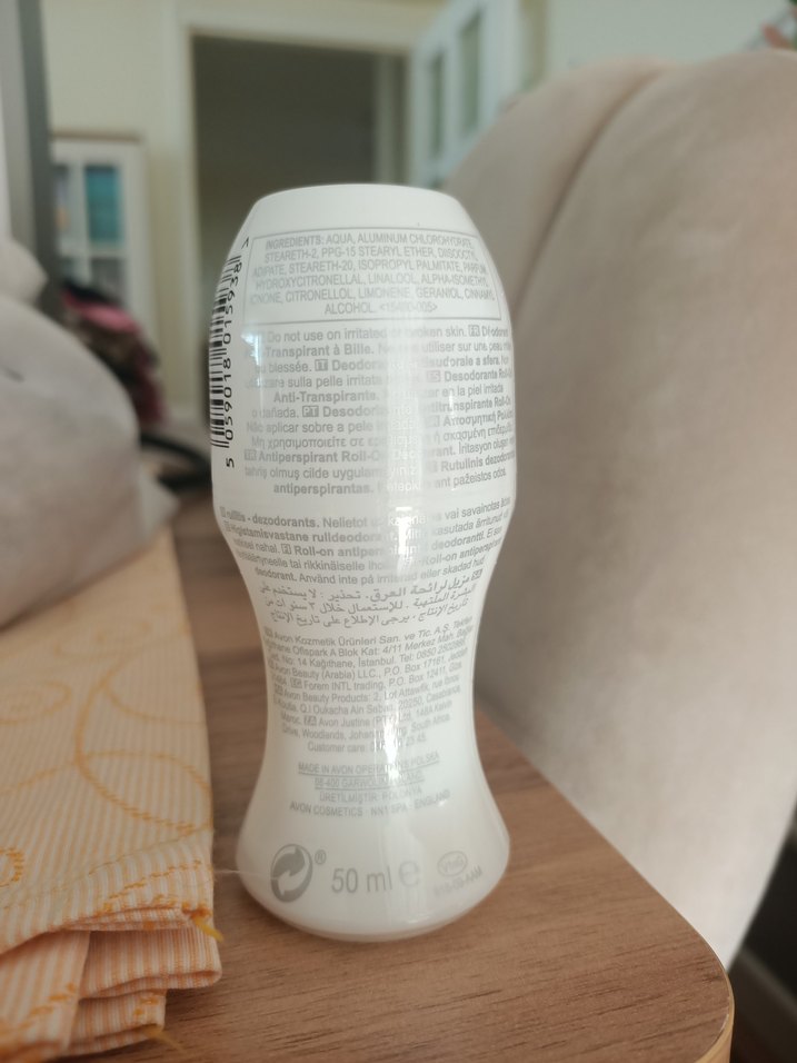Avon Pur Blanca Roll-On Kadın Deodorant - Görsel 4