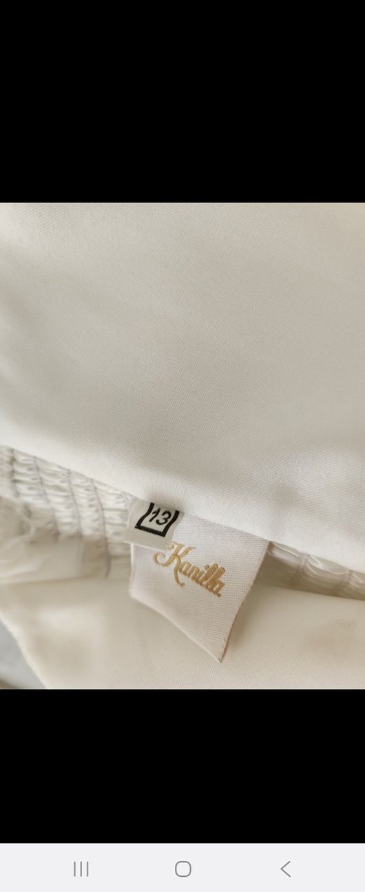 Beyaz Drapeli Straplez Kız Çocuk Elbisesi - Görsel 4