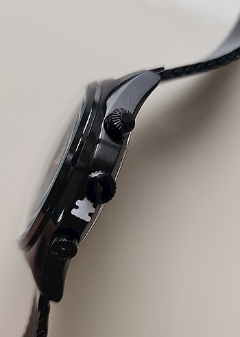 Siyah Minimalist Erkek Kol Saati - Görsel 4