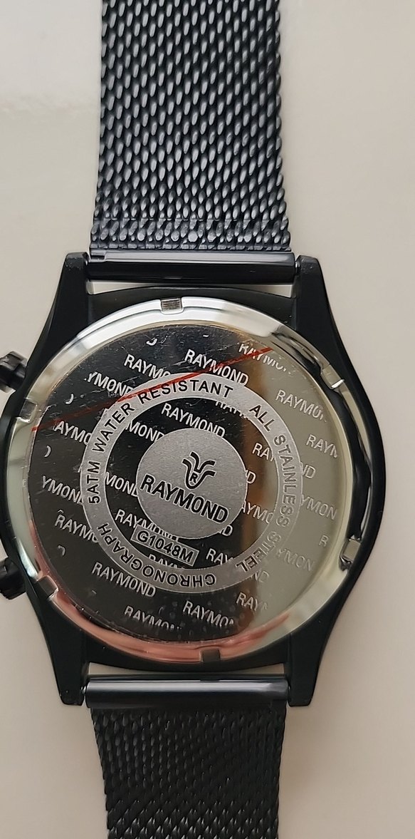 Siyah Minimalist Erkek Kol Saati - Görsel 5