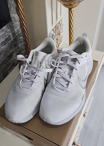 Beyaz Gri Platform Spor Ayakkabı - Görsel 6
