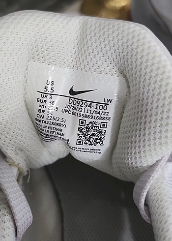 Beyaz Gri Platform Spor Ayakkabı - Görsel 4