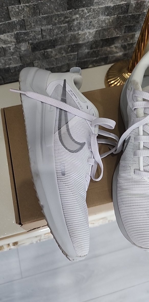 Beyaz Gri Platform Spor Ayakkabı - Görsel 3