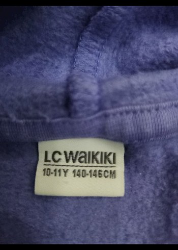 Kızlar için Mor Kapüşonlu Sweatshirt ve Eşofman - Görsel 4