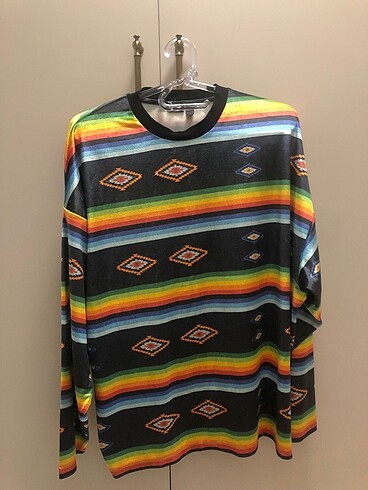 Asos vintage kadife sweat