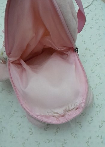 Pembe Ayıcık Figürlü Çocuk Okul Çantası - Görsel 3