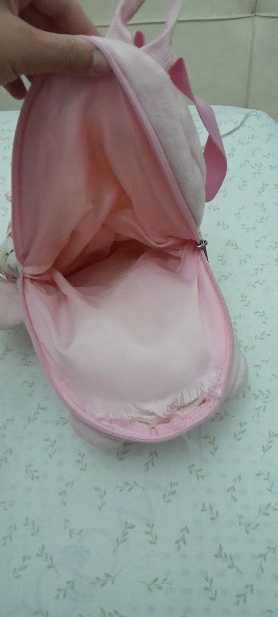 Pembe Ayıcık Figürlü Çocuk Okul Çantası - Görsel 3