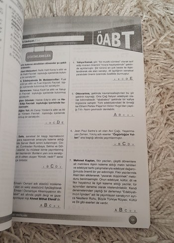 2016 KPSS ÖABT Türk Dili ve Edebiyatı Soru Bankası - Görsel 2