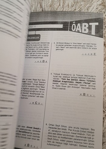2016 KPSS ÖABT Türk Dili ve Edebiyatı Soru Bankası - Görsel 3