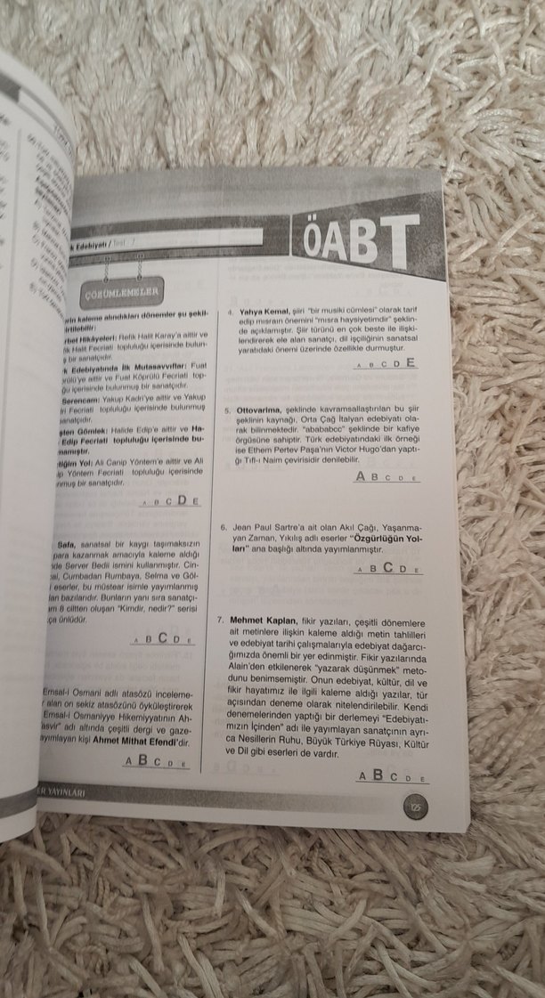 2016 KPSS ÖABT Türk Dili ve Edebiyatı Soru Bankası - Görsel 2