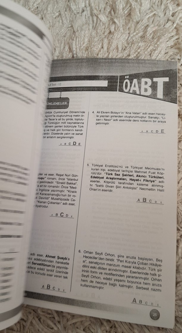 2016 KPSS ÖABT Türk Dili ve Edebiyatı Soru Bankası - Görsel 3