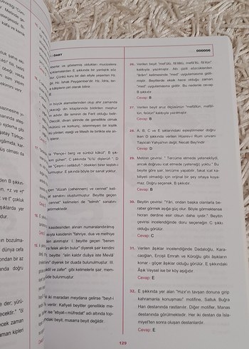 ÖABT Türk Dili ve Edebiyatı 15 Deneme Kitabı - Görsel 3