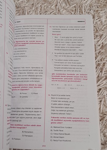 ÖABT Türk Dili ve Edebiyatı 15 Deneme Kitabı - Görsel 2