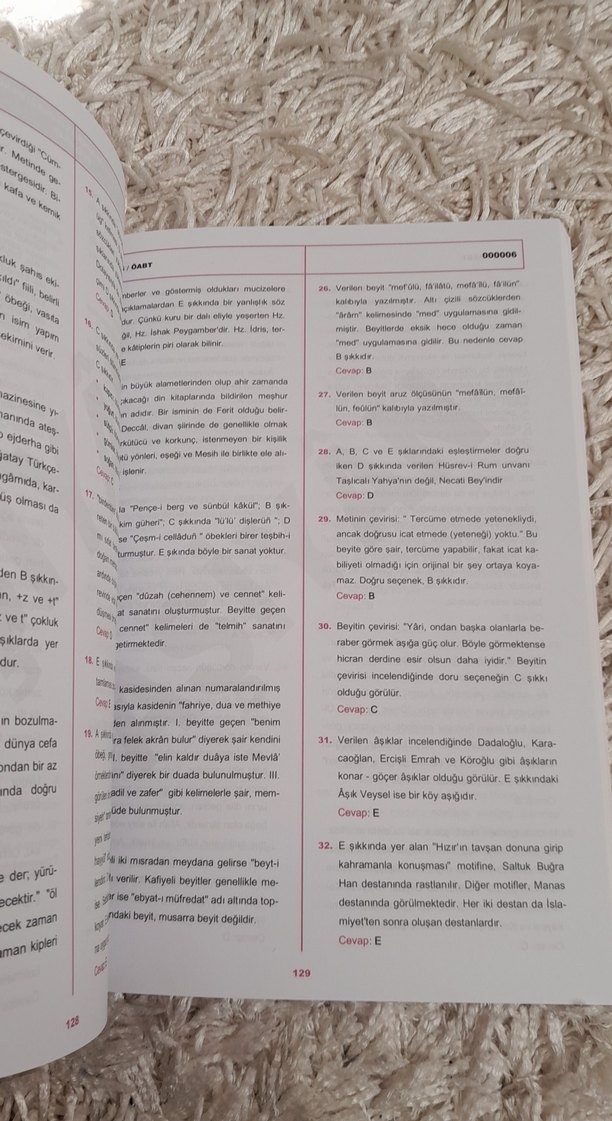 ÖABT Türk Dili ve Edebiyatı 15 Deneme Kitabı - Görsel 3