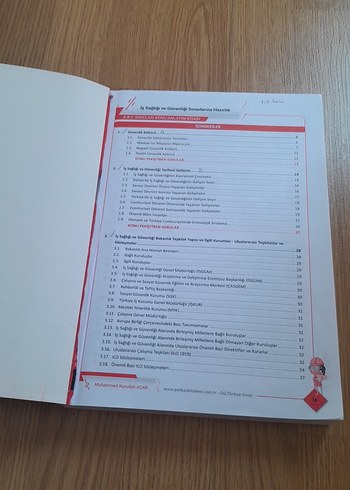  İş Sağlığı ve Güvenliği Konu Anlatım Kitabı