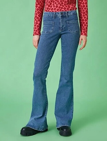 Koton İspanyol Paça Jeans