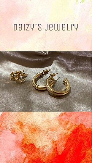 Bershka Küpe Vintage Daizy's Jewelry