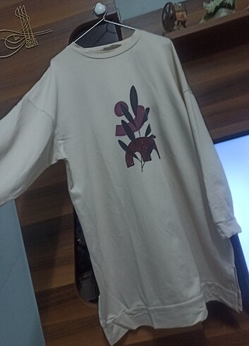 l Beden ten rengi Renk Sweatshirt Tunik