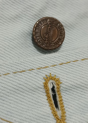 Buz mavisi Erkek +Kadın Denim Ceket - Görsel 4