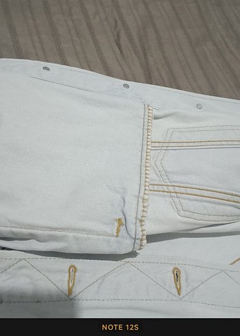 Buz mavisi Erkek +Kadın Denim Ceket - Görsel 3