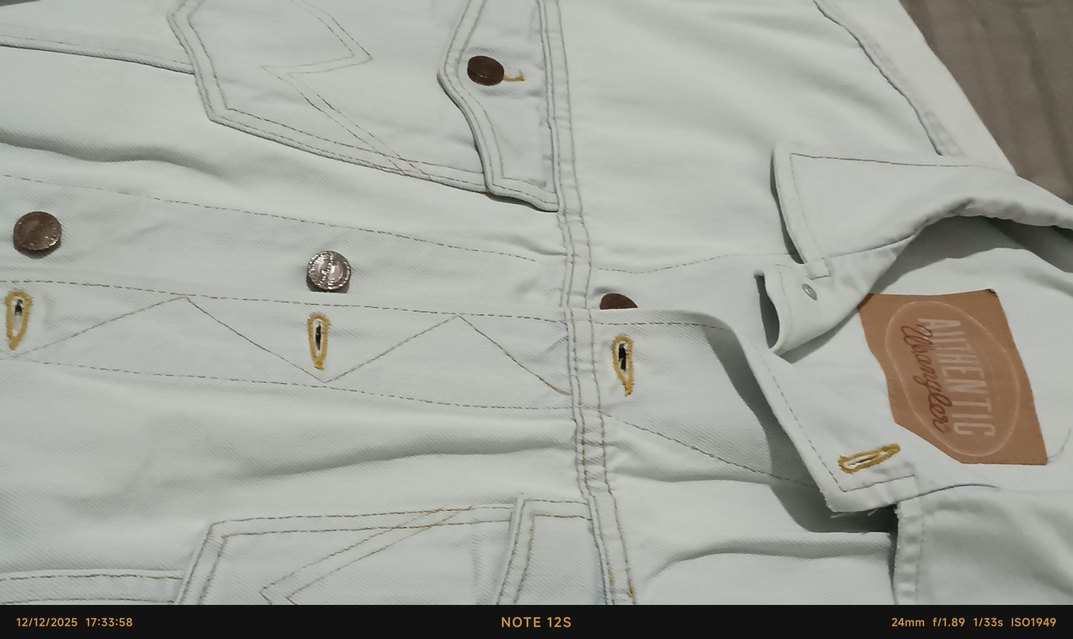 Buz mavisi Erkek +Kadın Denim Ceket - Görsel 2