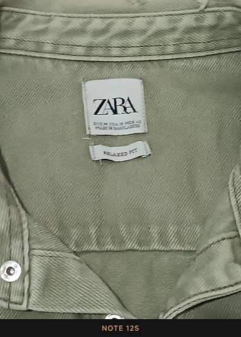 Zara erkek kot denim Ceket - Görsel 2