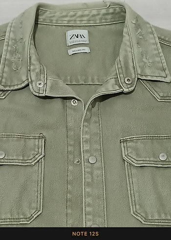 Zara erkek kot denim Ceket - Görsel 3