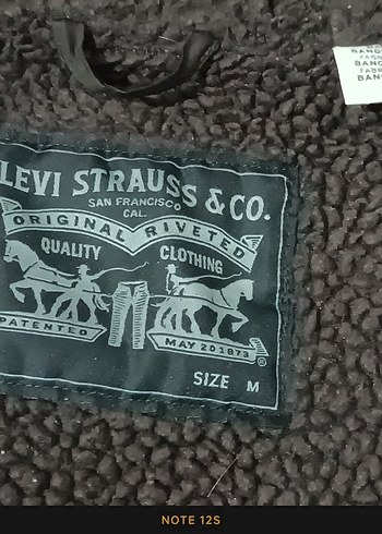 LEVİ'S mont Su, yağmur, rüzgar geçirmez yünlü Astarlı - Görsel 7