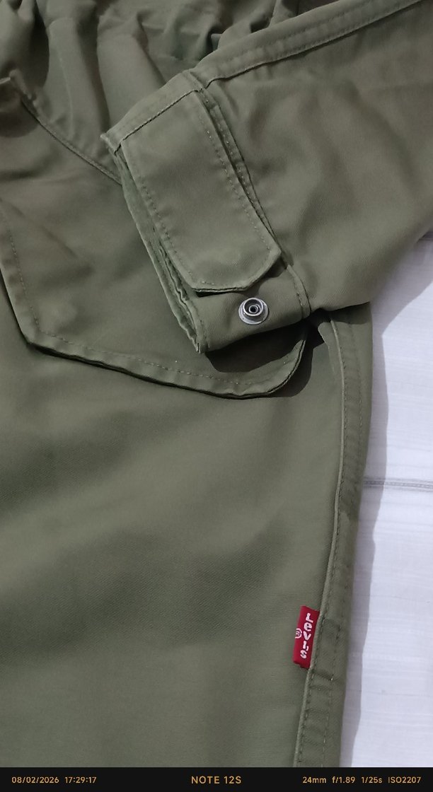 LEVİ'S mont Su, yağmur, rüzgar geçirmez yünlü Astarlı - Görsel 3