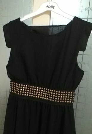 siyah mini elbise 