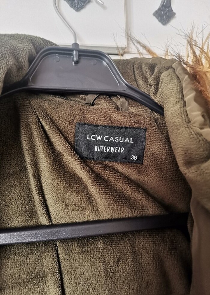 İçi kadife mont - Görsel 3