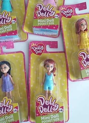 Polly pocket dolly doll minik bebek oyuncak