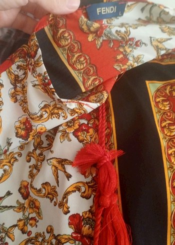 Bohem Çok Renkli Kadın bluz yazlık - Görsel 4