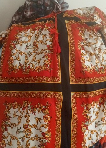 Bohem Çok Renkli Kadın bluz yazlık - Görsel 2