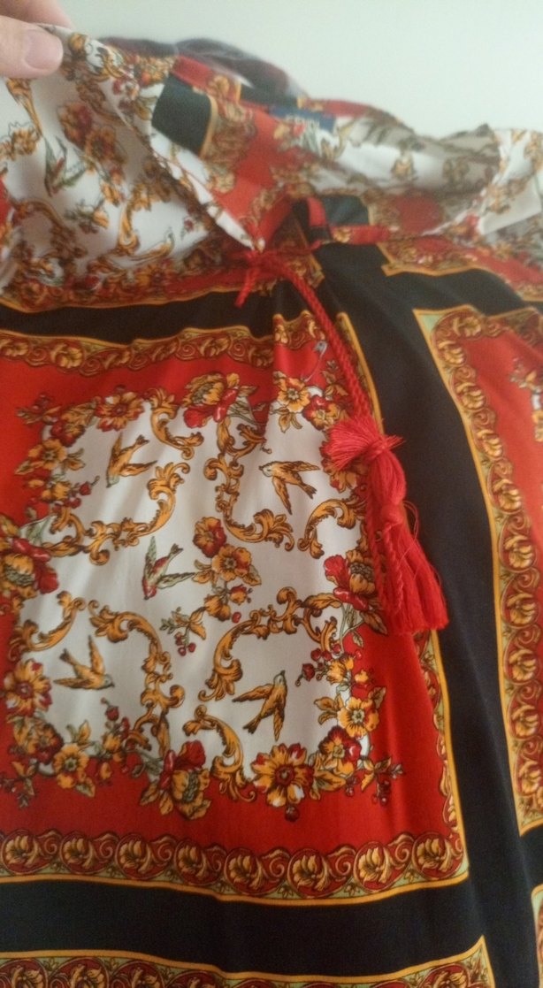 Bohem Çok Renkli Kadın bluz yazlık - Görsel 3