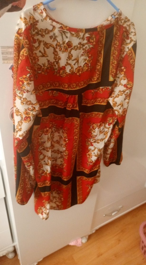 Bohem Çok Renkli Kadın bluz yazlık - Görsel 5