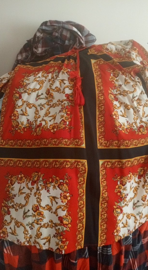 Bohem Çok Renkli Kadın bluz yazlık - Görsel 2