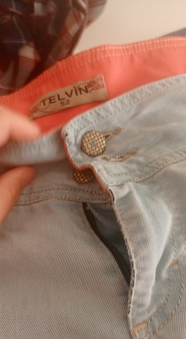 Gri Midi Hamile Keten Etek büyük etek - Görsel 3