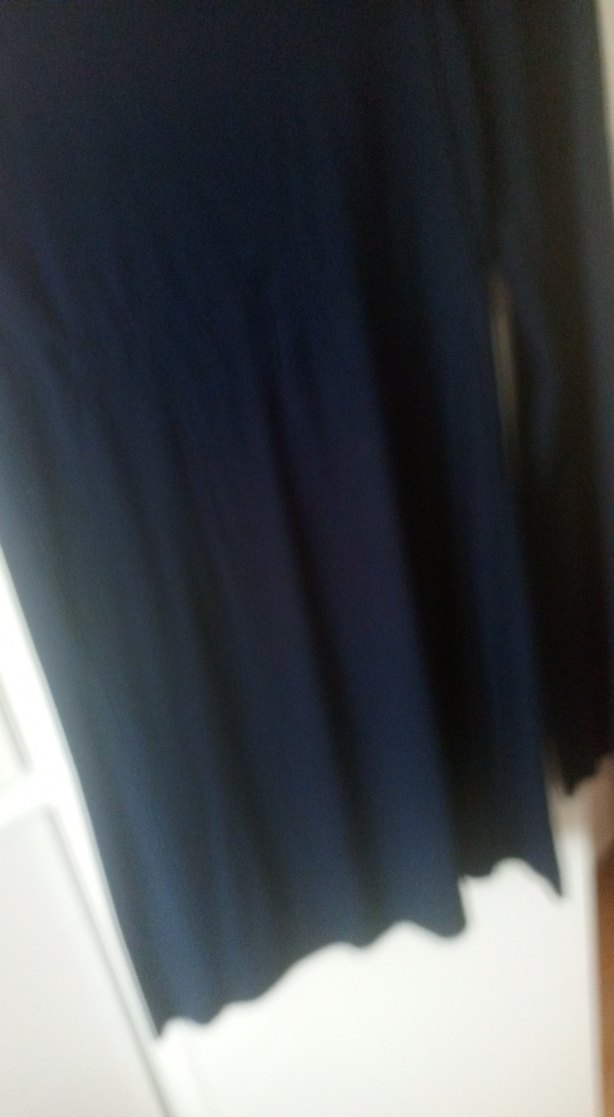 Lacivert Salaş Kadın Pantolon büyük beden - Görsel 3