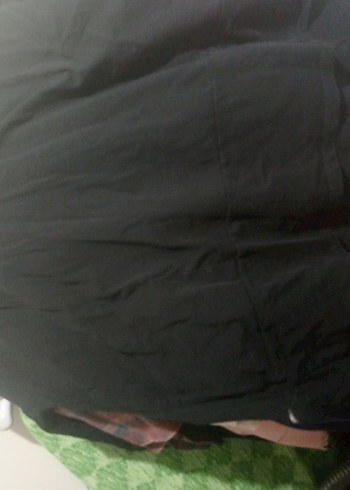 Siyah Gotik Midi bol kesim buyuk beden kazak tunik - Görsel 3