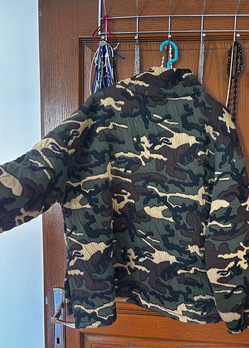 Koton Kahverengi Kamuflaj Kadın üst