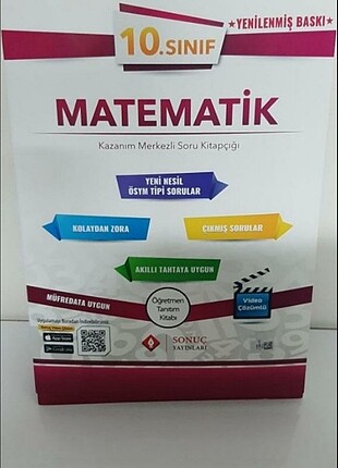 Sonuc yayınları 10..sinif matematik 