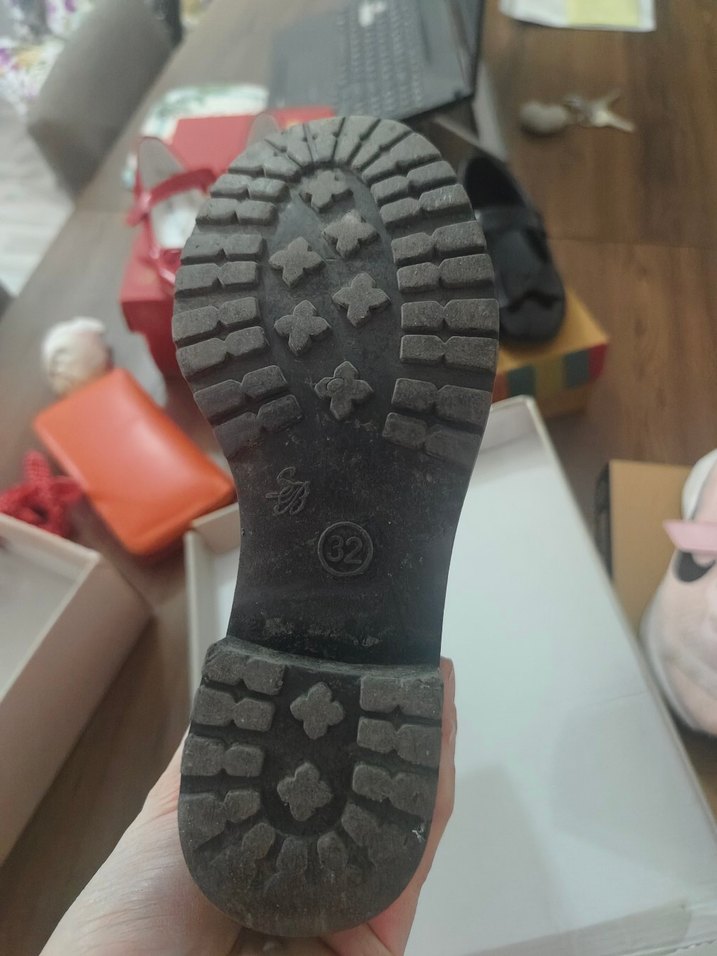 Kız Çocuk Çok Renkli Baskılı Lastik Çizme - Görsel 2