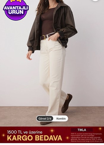 Kadın Jean Pantolon - Görsel 2