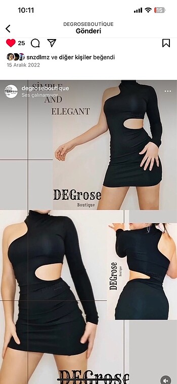 Diğer Gece elbisesi